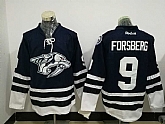 Nashville Predators #9 Filip Forsberg Navy Blue Stitched NHL Jersey,baseball caps,new era cap wholesale,wholesale hats